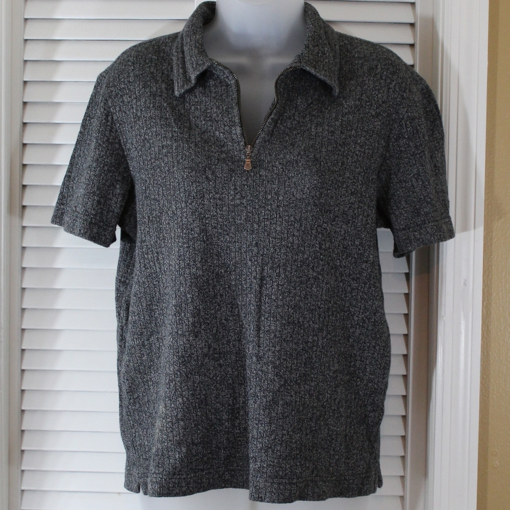 Calvin Klein short sleeve sweater shirt